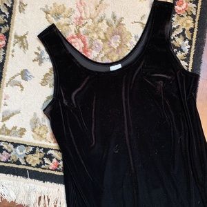 Black Velvet Dress